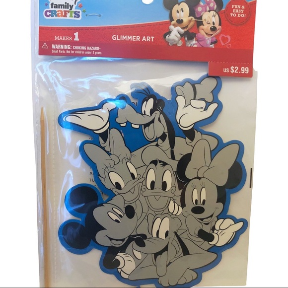 New Disney Family Crafts Lot of Mickey Mouse Craft Kits , Stickers, and … - Picture 2 of 7